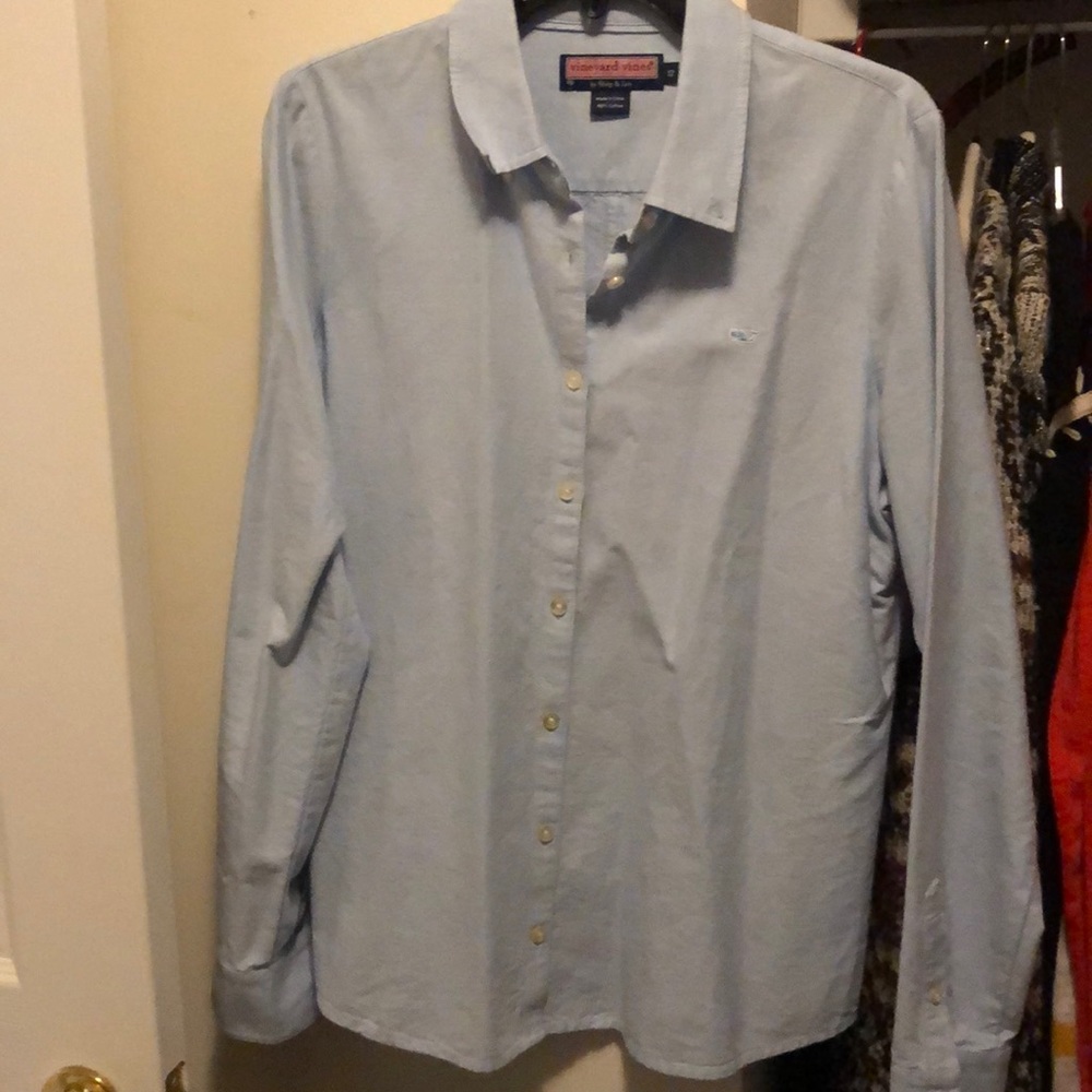 Vineyard vines blue dress shirt